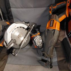 Ridgid Tool Set (Tools Only) 