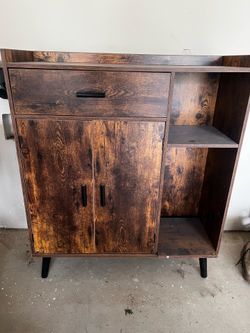 Brown Cabinent/Mini Bar