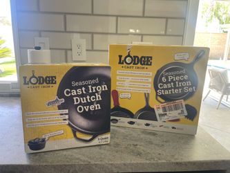 Cast Iron Starter Set and Dutch Oven