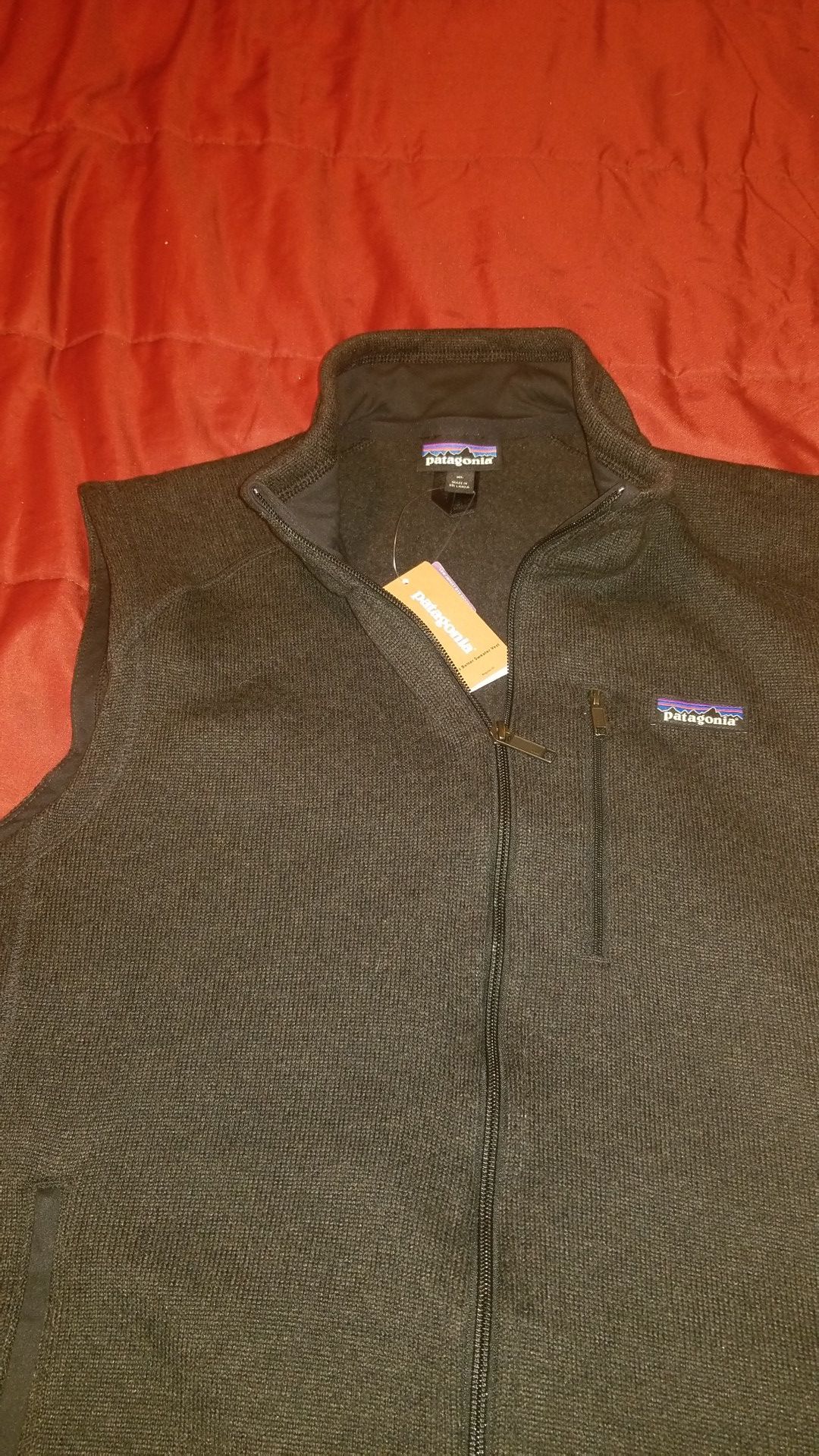 Patagonia Fleece Vest (size-XL)Black