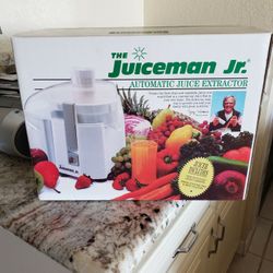 Juiceman JR Automatic Juice Extractor Brand New 