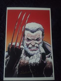 Old Man Logan Signed by Joe Rubinstein