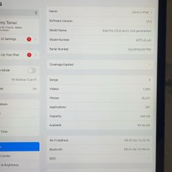 12.9 Inch iPad Pro Gen 3