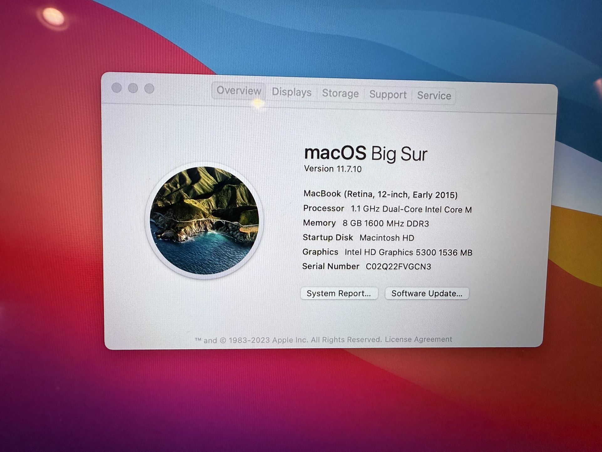 MacBook Early 2015 12 Inch