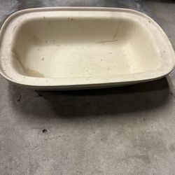 Pampered Chef Family Heritage Stoneware Baking Dish