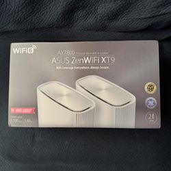 Asus ZenWiFi XT9 Mesh System 