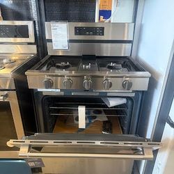 Maytag® 30" Stainless Steel Freestanding Gas Range