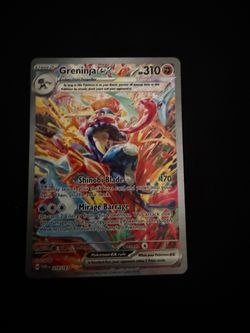 Greninja ex Pokémon Card 214/147