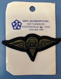 Army Parachute Rigger BDU Badge Sew On