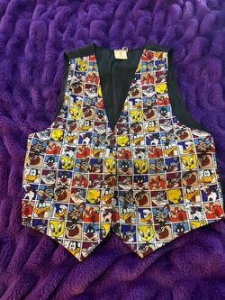Looney Tunes Character Print Vest