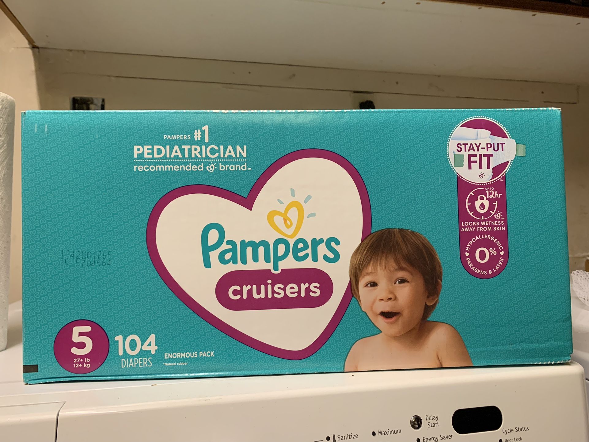 Pampers Cruisers Size 4 (104 Diapers)