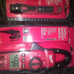 Milwaukee 400Amp Clamp Meter/Milwaukee Non Contact Voltage Finder/ Tester 