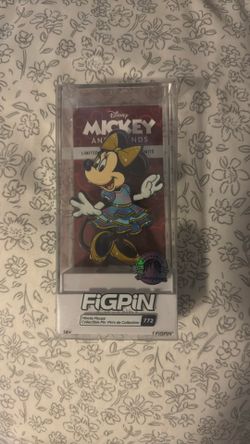 Minnie Mouse Figpin
