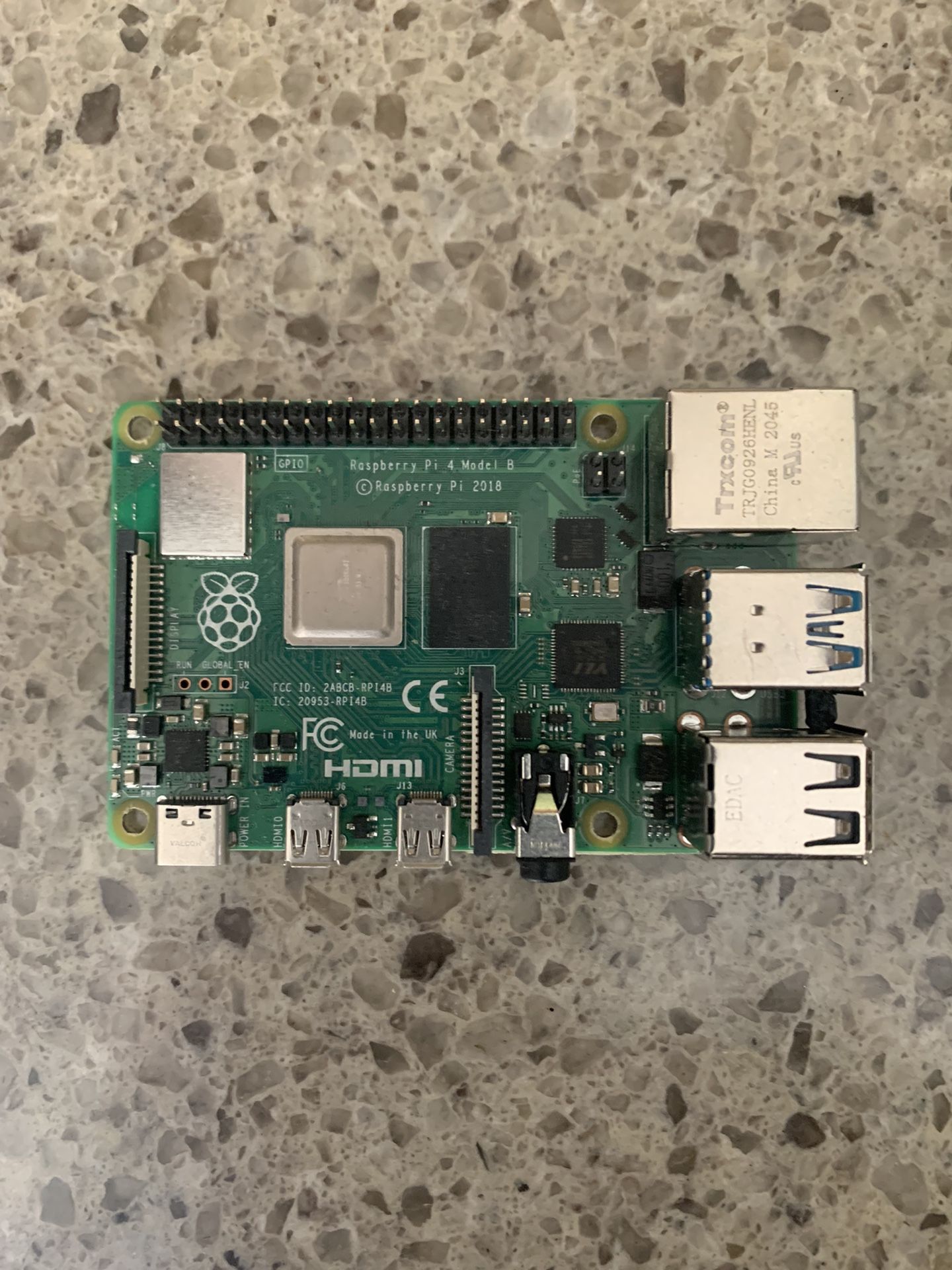 Raspberry Pi 4 Model B 4 Gig