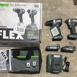 Flex Drill & Impact Driver Combo Kit