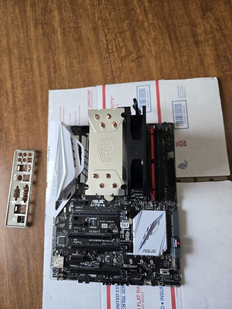 Asus Z-170A Motherboard, Intel 6300, 8gb Ddr4 Ram