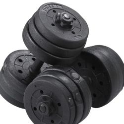 44LB Adjustable Dumbbells New
