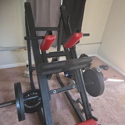 Hack squat/ leg press maxhine