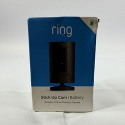 New Ring Stick Up Cam Battery Weather-Resistant Security Camera 5UM7E5