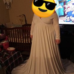 Maternity Dress / Wedding Dress XL 