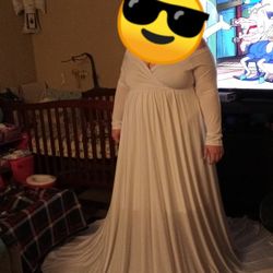 Maternity Dress / Wedding Dress XL 