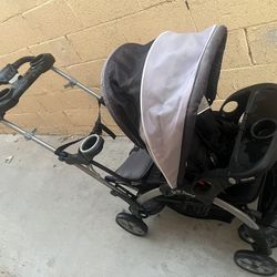 Baby Trend Sit N' Stand Ultra Tandem Stroller, Phantom