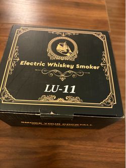 Electric whiskey smoker