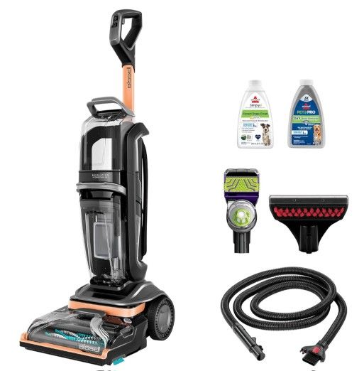 BISSELL Revolution HydroSteam Pet Carpet Cleaner, Upright Deep Cleaner, HydroSteam Technology