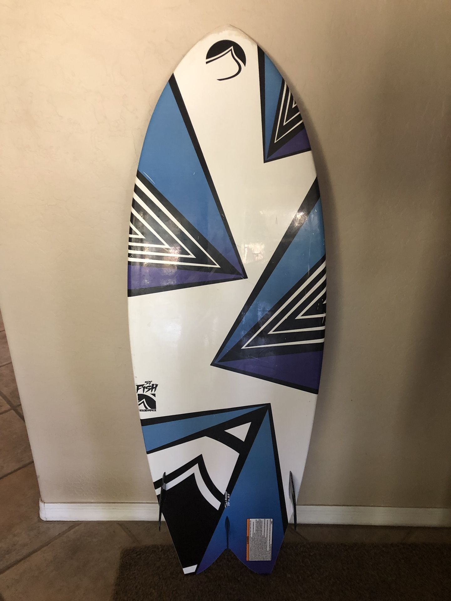 Wakesurf BoardLiquid Force Fish 5.0 for Sale in Queen Creek, AZ OfferUp