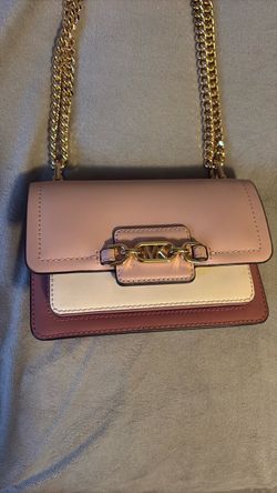 Pink and White MK purse