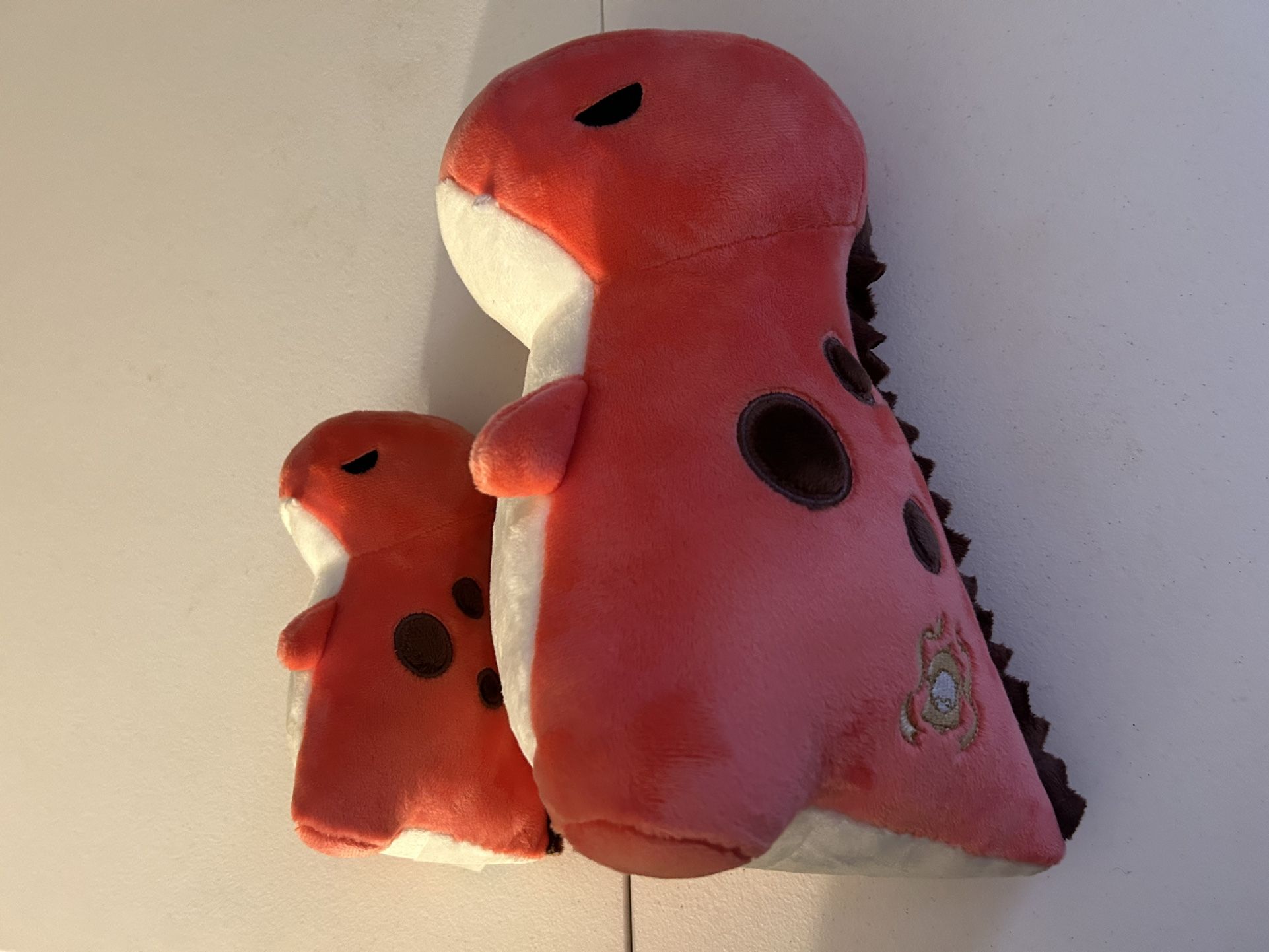 Dino Plushies (Rexxi The T-rex by Bellzi) Parent & Child Sizes