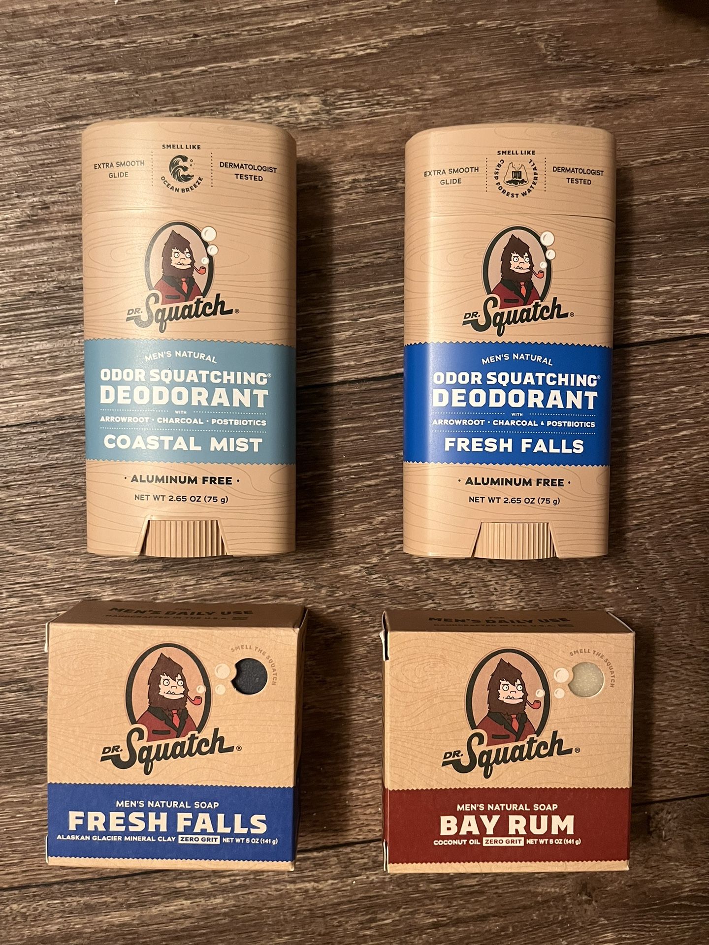 Dr Squatch Deodorant And Soap