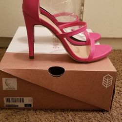 FROM CALL IT SPRING: PINK HEELS SIZE 8.5 ASKING FOR $15 BUT TAKING ALL OFFERS
