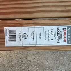 12ft Wooden Ladder $40