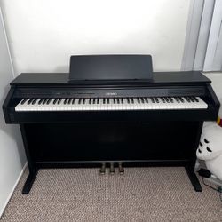 Black Casio Electric Piano 