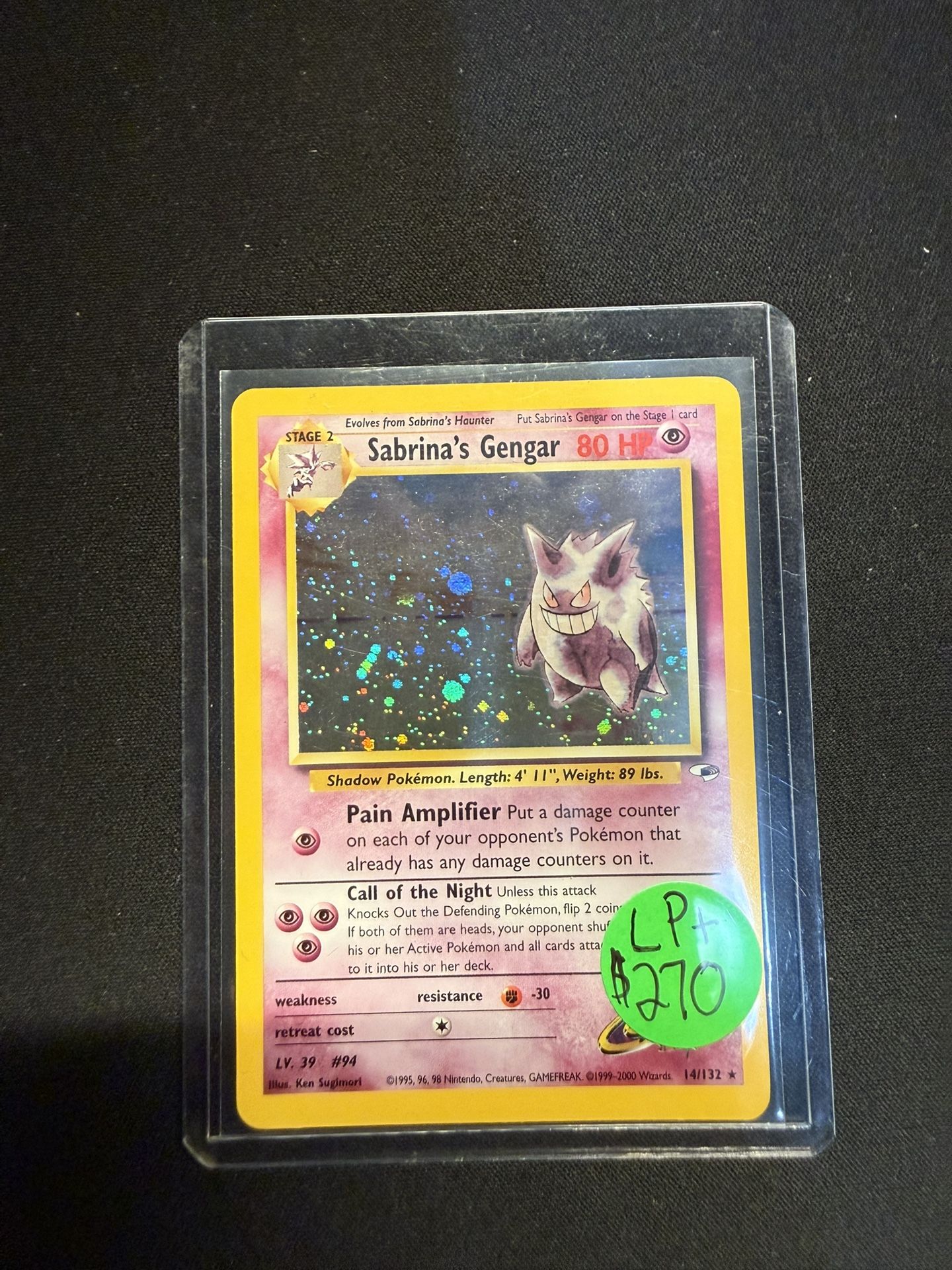 Pokemon Card Ft/fs