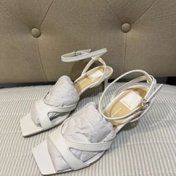 Dolce Vita White Heels 