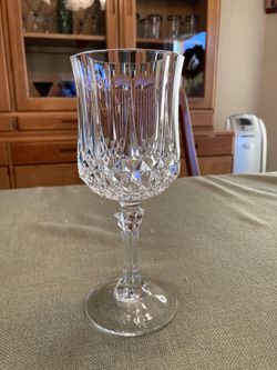 Longchamp 24% Leaded Crystal Wine Glass