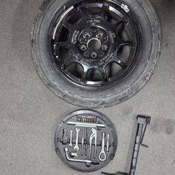 Mercedes Benz S500 Spare Tire W Jack/Tools Set NEW
