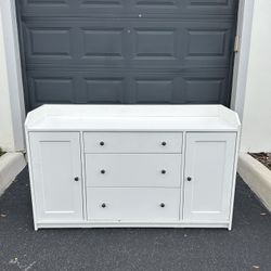 White IKEA Hauga Sideboard – Functional & Stylish 