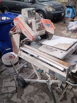 MK 101 tile saw , 10 " good conditions