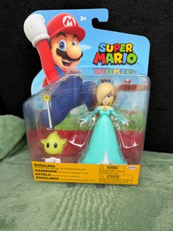 Super Mario Rosalina Action Figure with Luma and Wand
