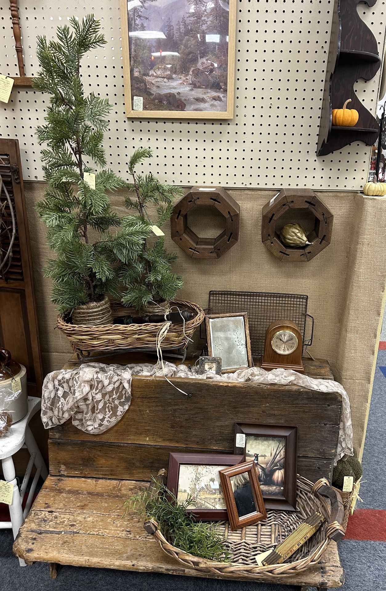 Antique Two Person School desk
