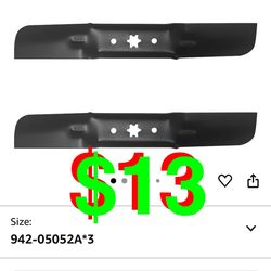 Replacement 2A 2A Mulching Blade Fits for Cub Cadet/MTD/Troy Bilt 50 Inch Deck,Compatible with Cub Cadet Troy Bilt MTD Tractor