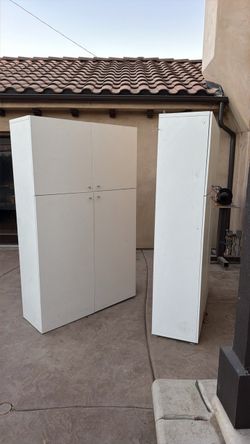 Garage cabinet pantry closet