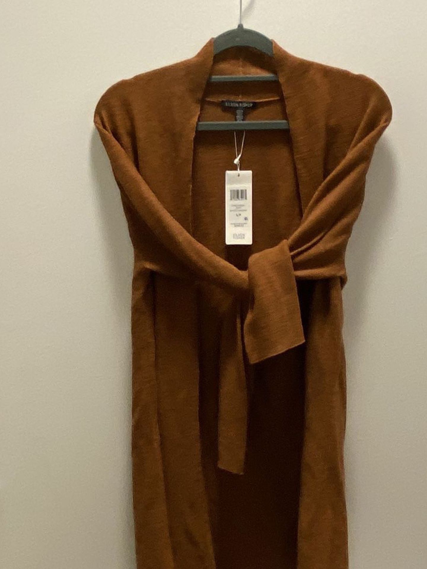 Tags On! EILEEN FISHER Cardigan. Size S/M. Store Price=$268. SO SOFT.