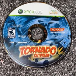 Microsoft Xbox 360 Tornado Outbreak Video Game Rated E For Everyone 10+ Used 