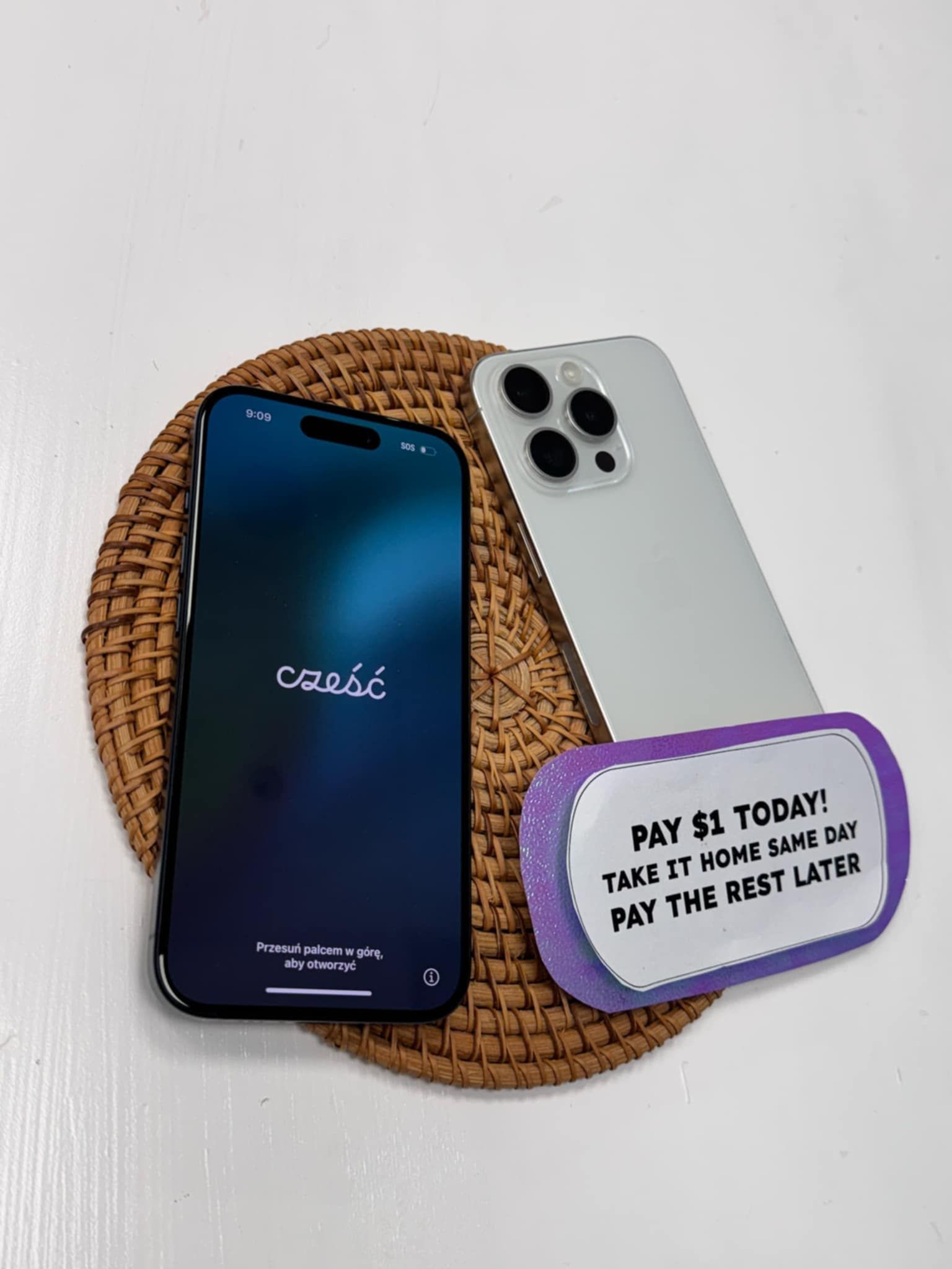 Apple iPhone 15 Pro - Pay $5 DOWN AVAILABLE - NO CREDIT NEEDED