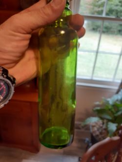 Vintage glass bottle