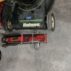 lawn mower & rapid pump